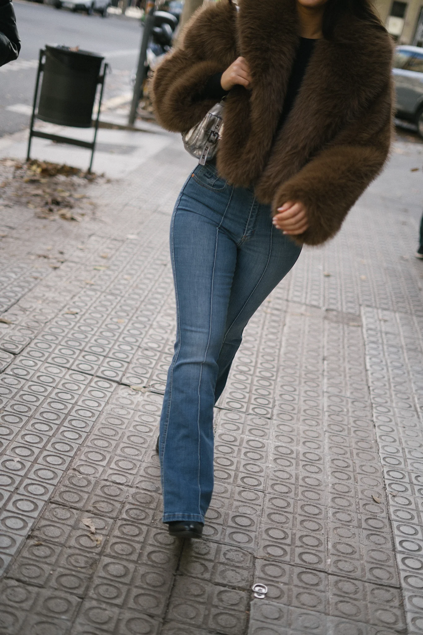 70'S FLARE HIGH RISE - BLUE - Image 8