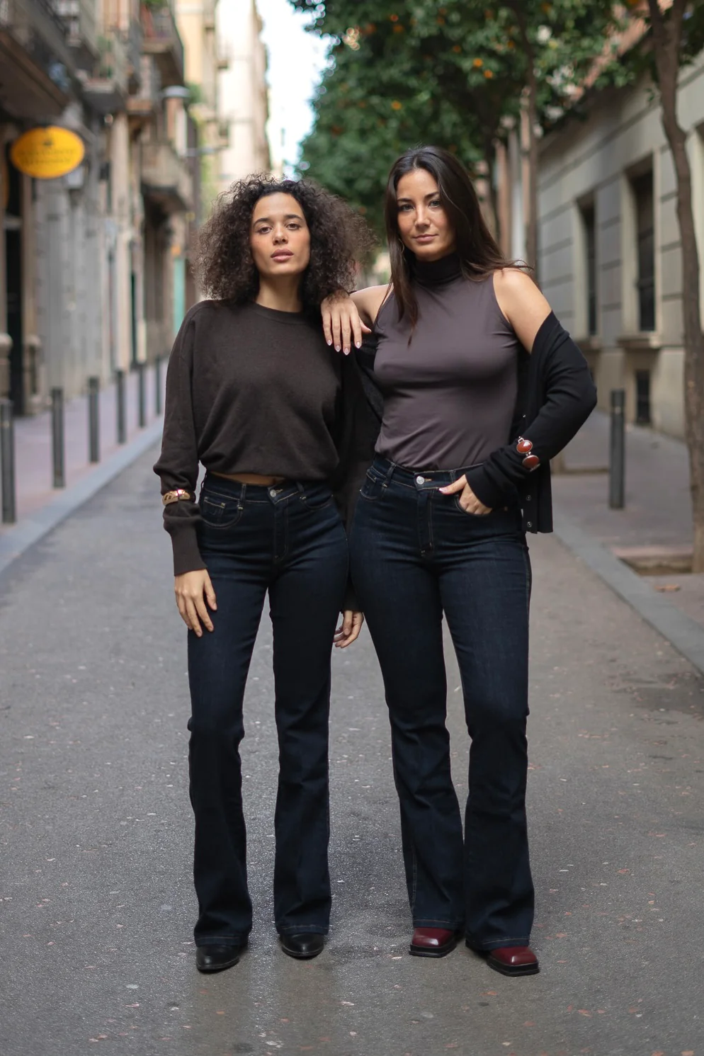 70'S FLARE HIGH RISE - RAW DENIM - Image 6