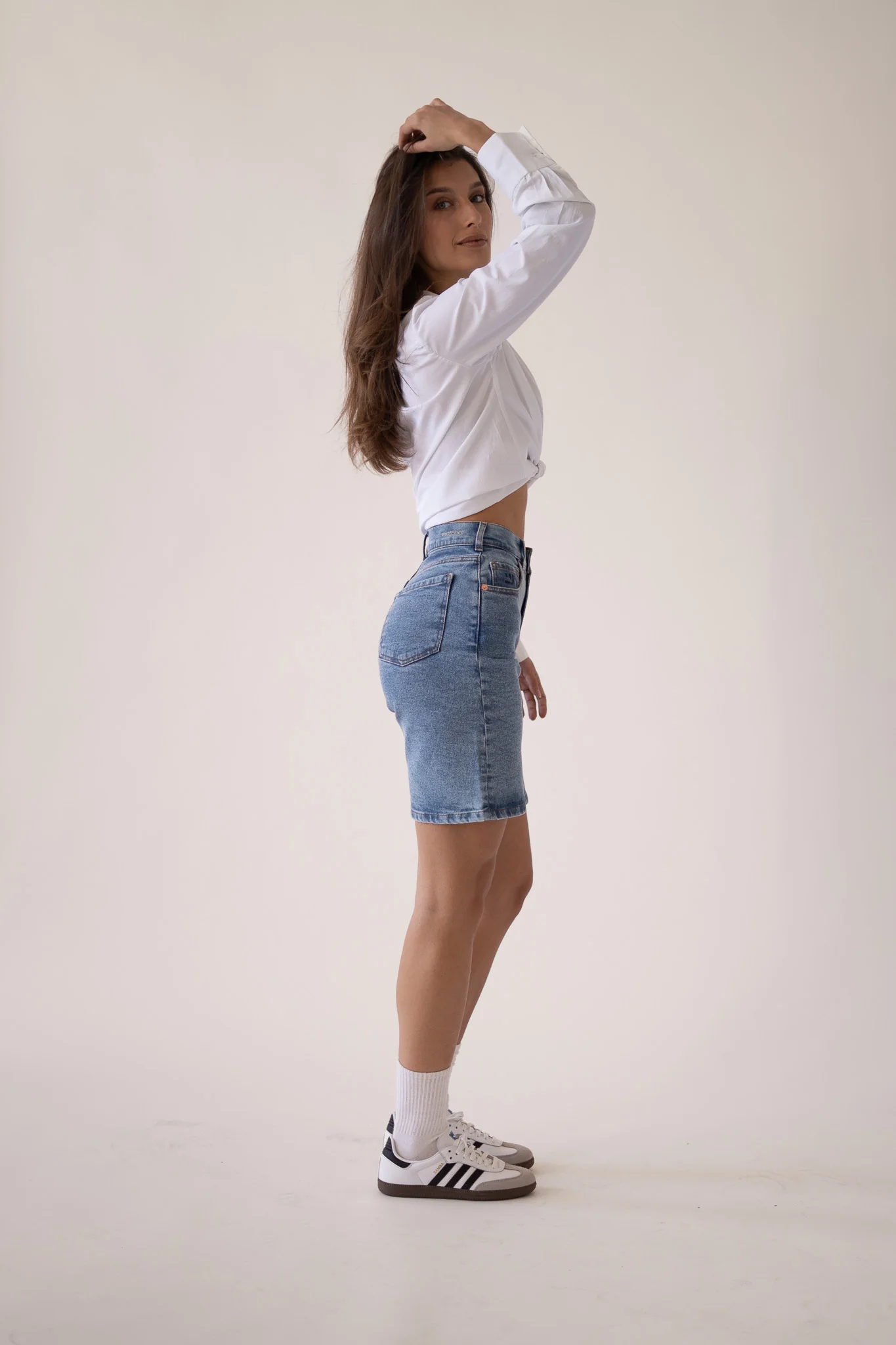 BAGGY SHORTS - LIGHT BLUE - Image 5