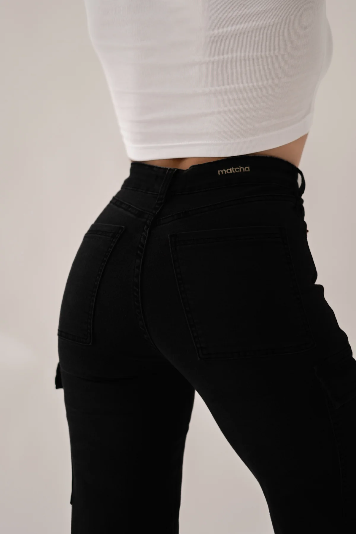 CARGO HIGH RISE - BLACK - Image 3