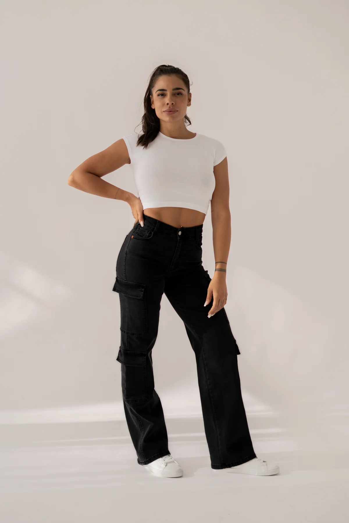 CARGO HIGH RISE - BLACK - Image 6