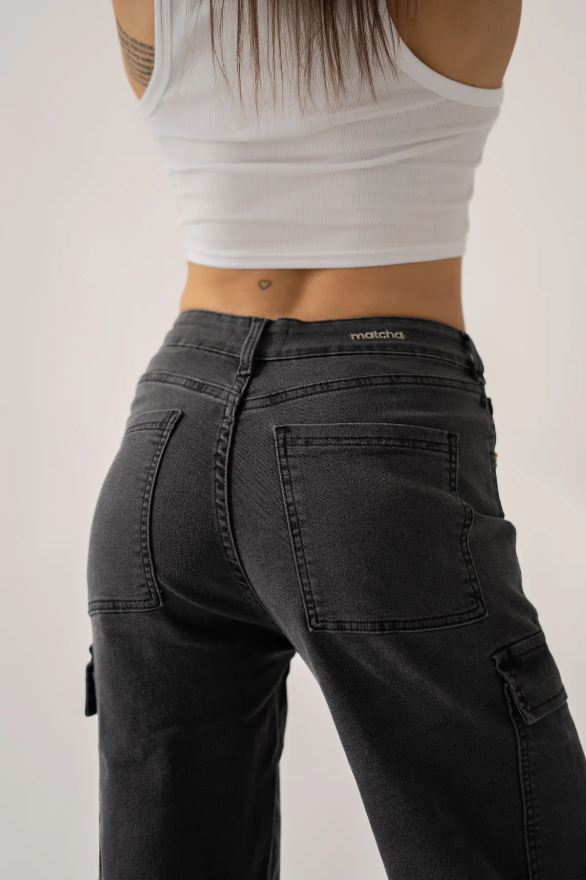 CARGO HIGH RISE - GREY - Image 3