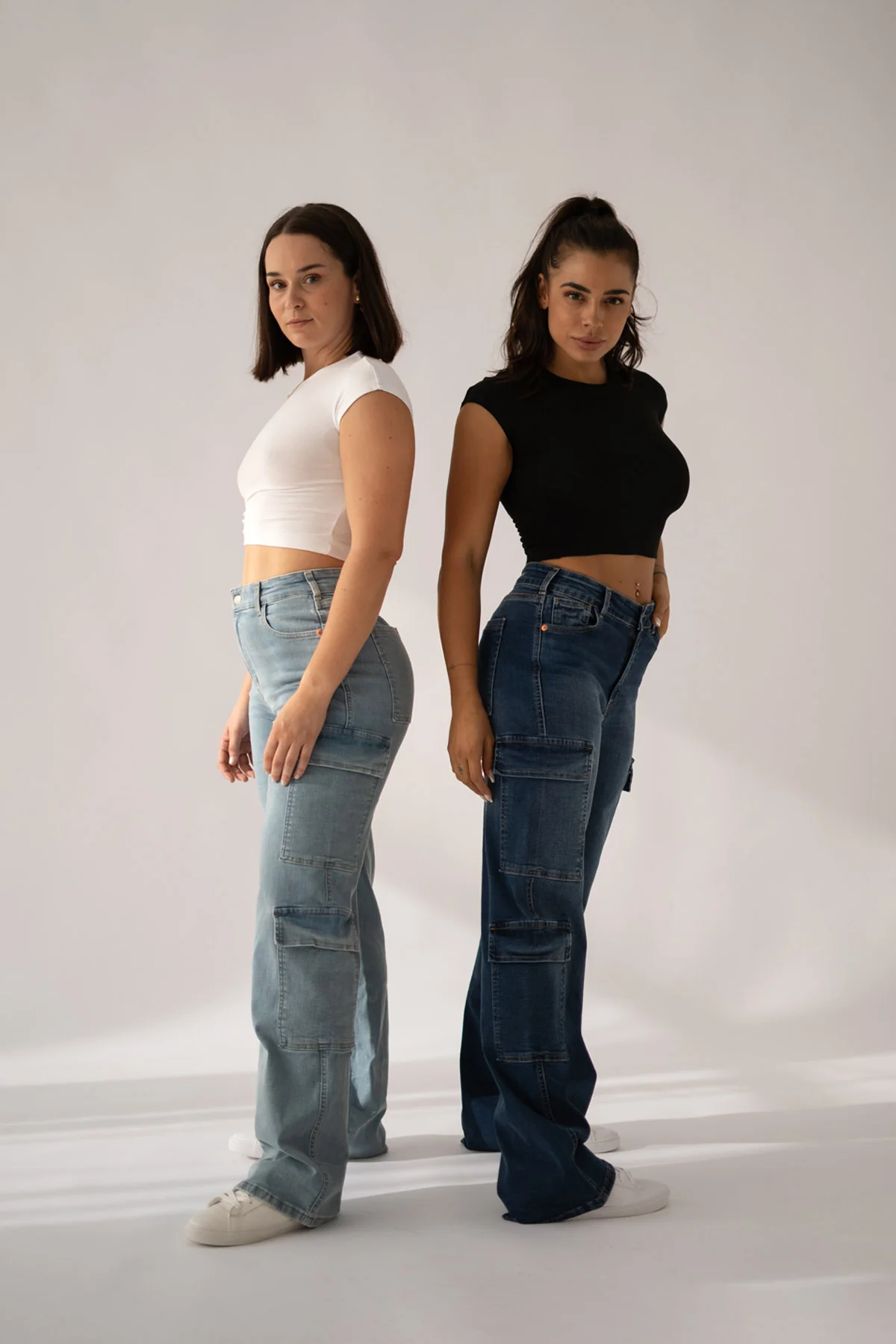 CARGO HIGH RISE - LIGHT BLUE - Image 4