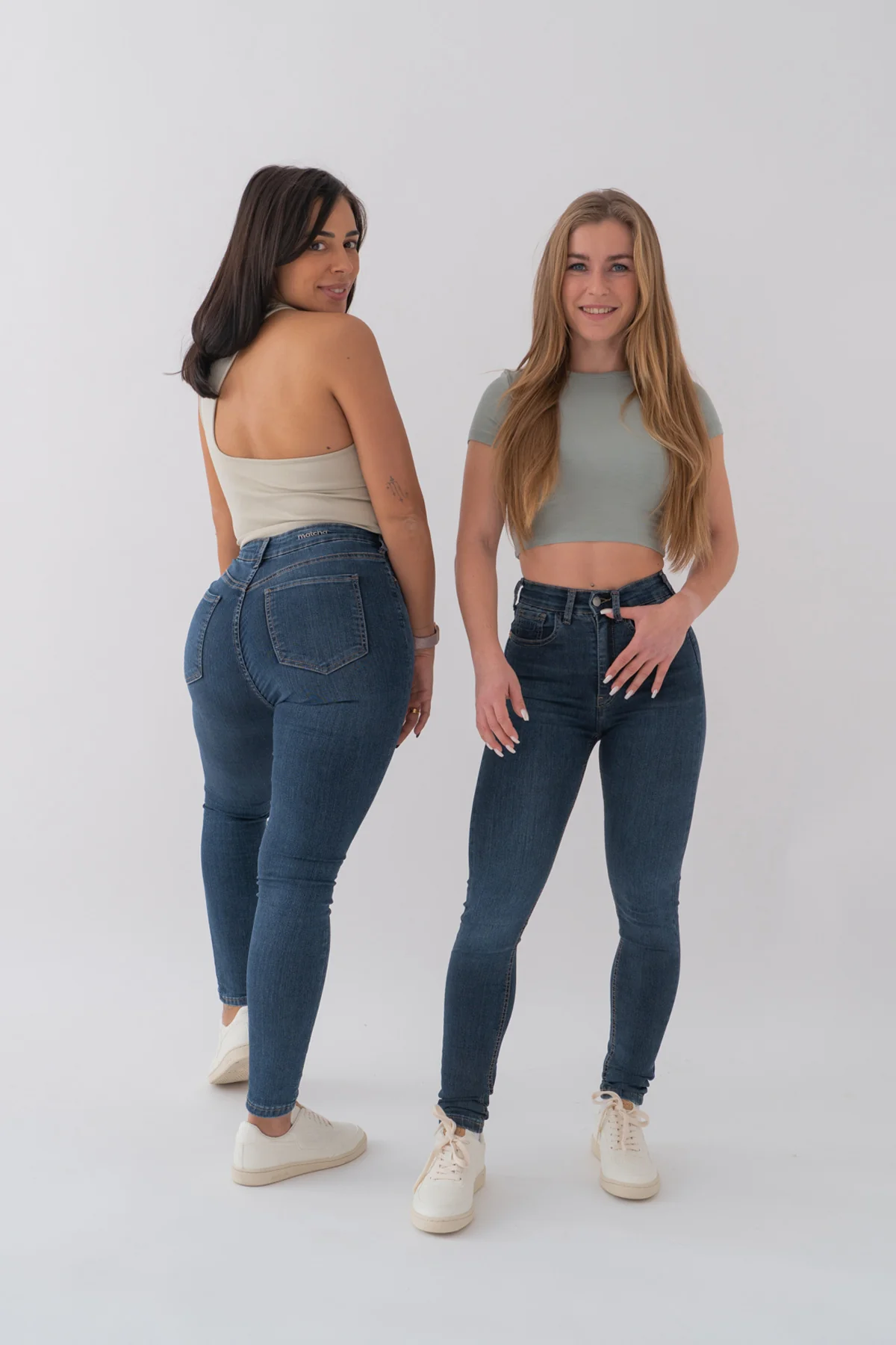 SKINNY HIGH RISE - DARK BLUE - Image 6