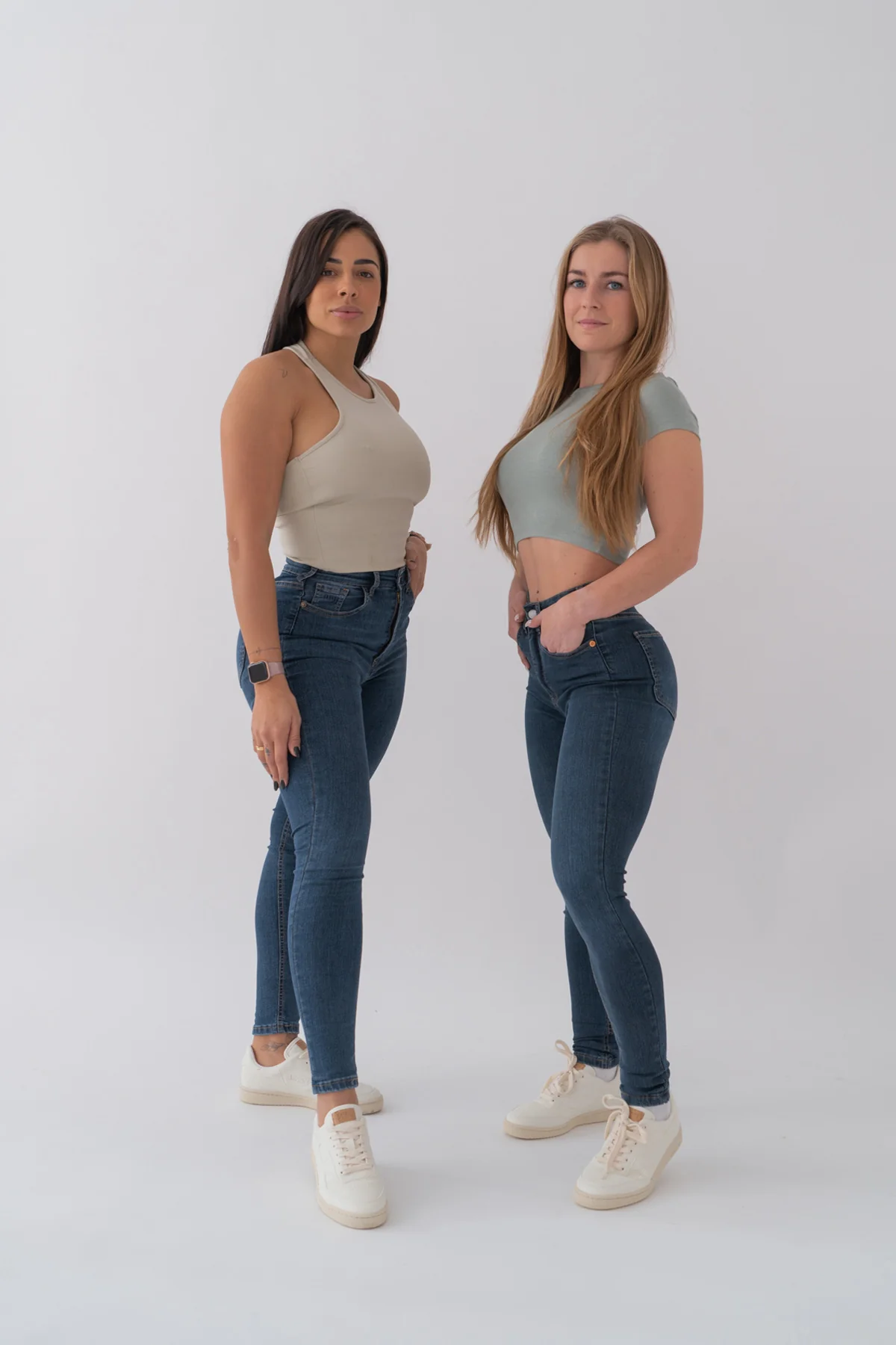 SKINNY HIGH RISE - DARK BLUE - Image 7