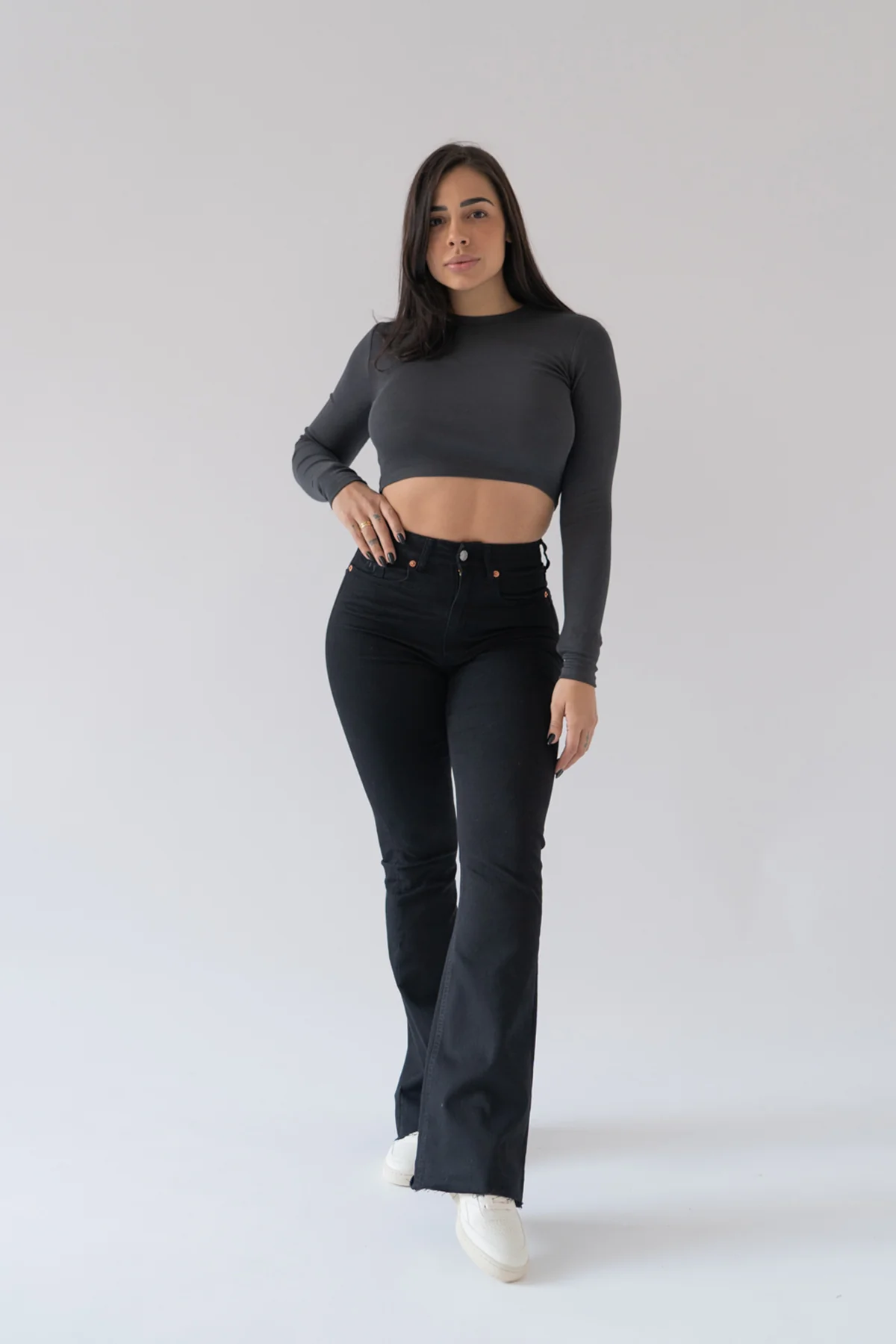 FLARE HIGH RISE - BLACK - Image 7