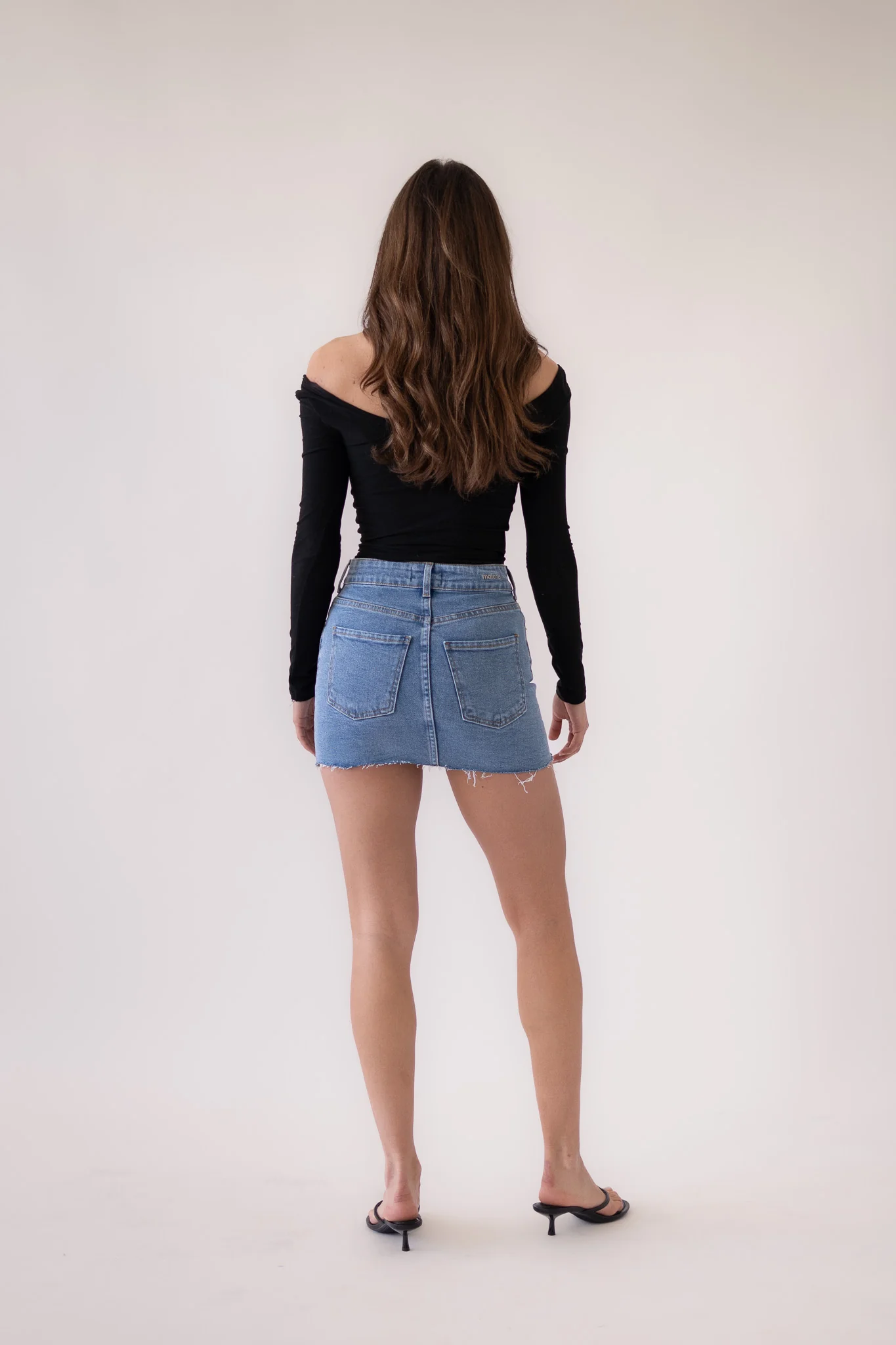 MINI SKIRT - LIGHT BLUE - Image 7