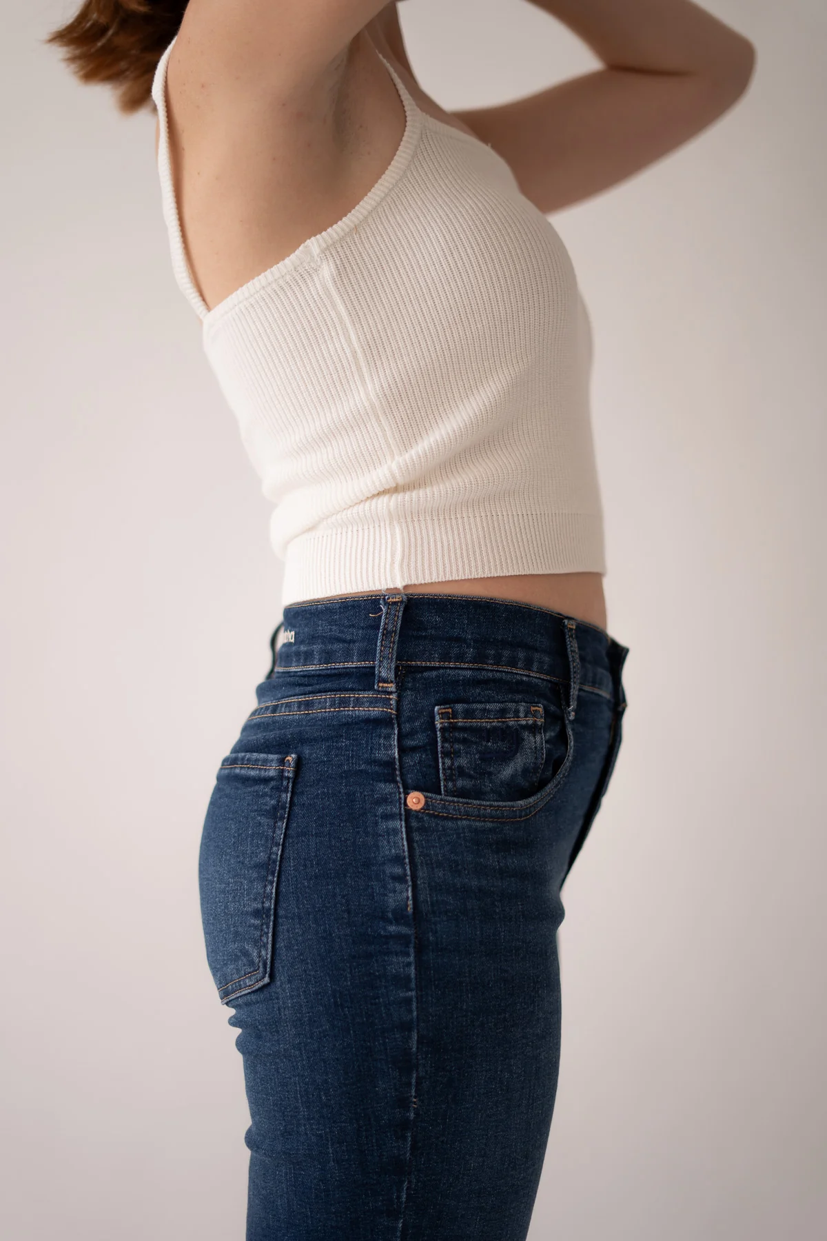 MOM MID RISE - DARK BLUE - Image 4