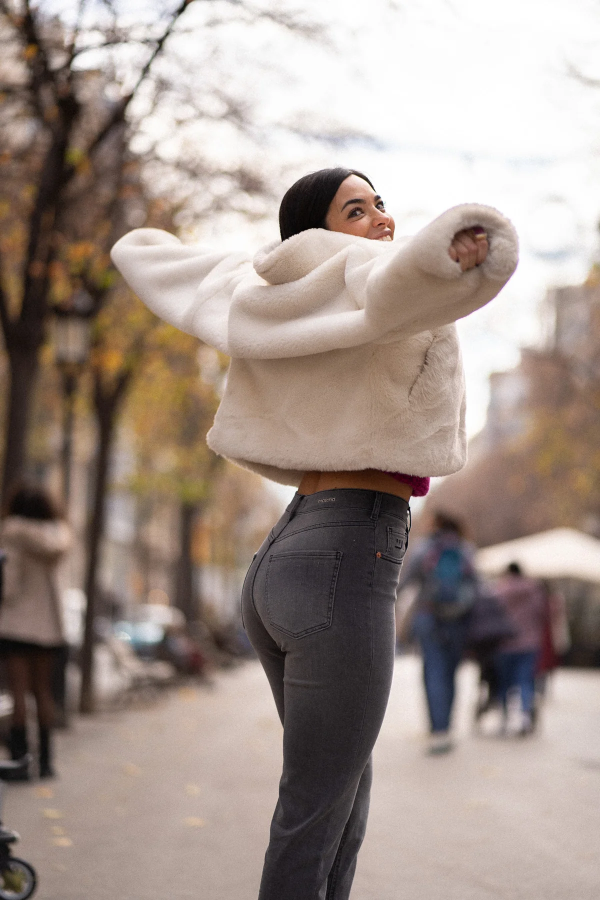 MOM HIGH RISE - GREY - Image 3