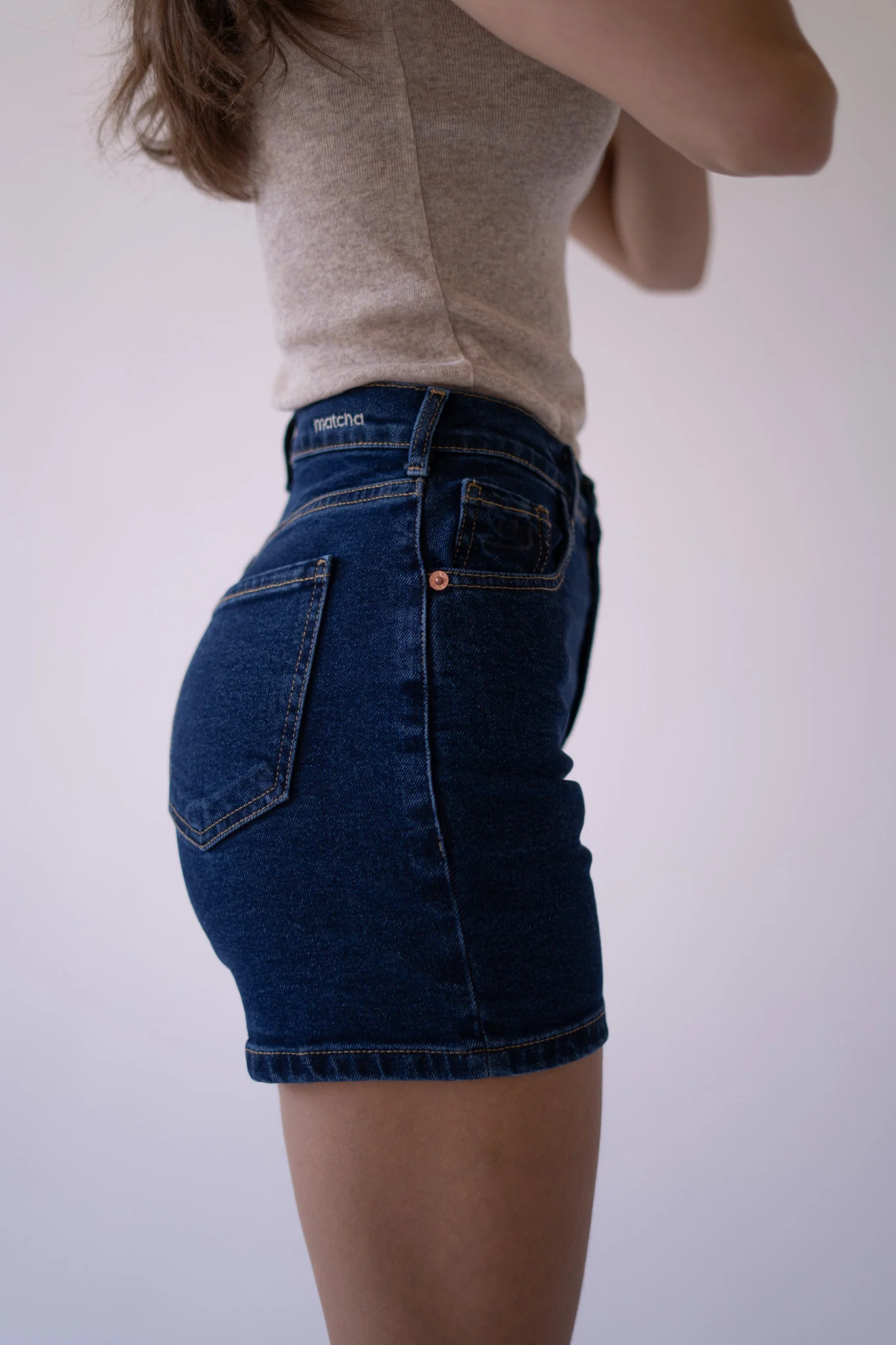 RELAXED SHORTS - DARK BLUE - Image 5