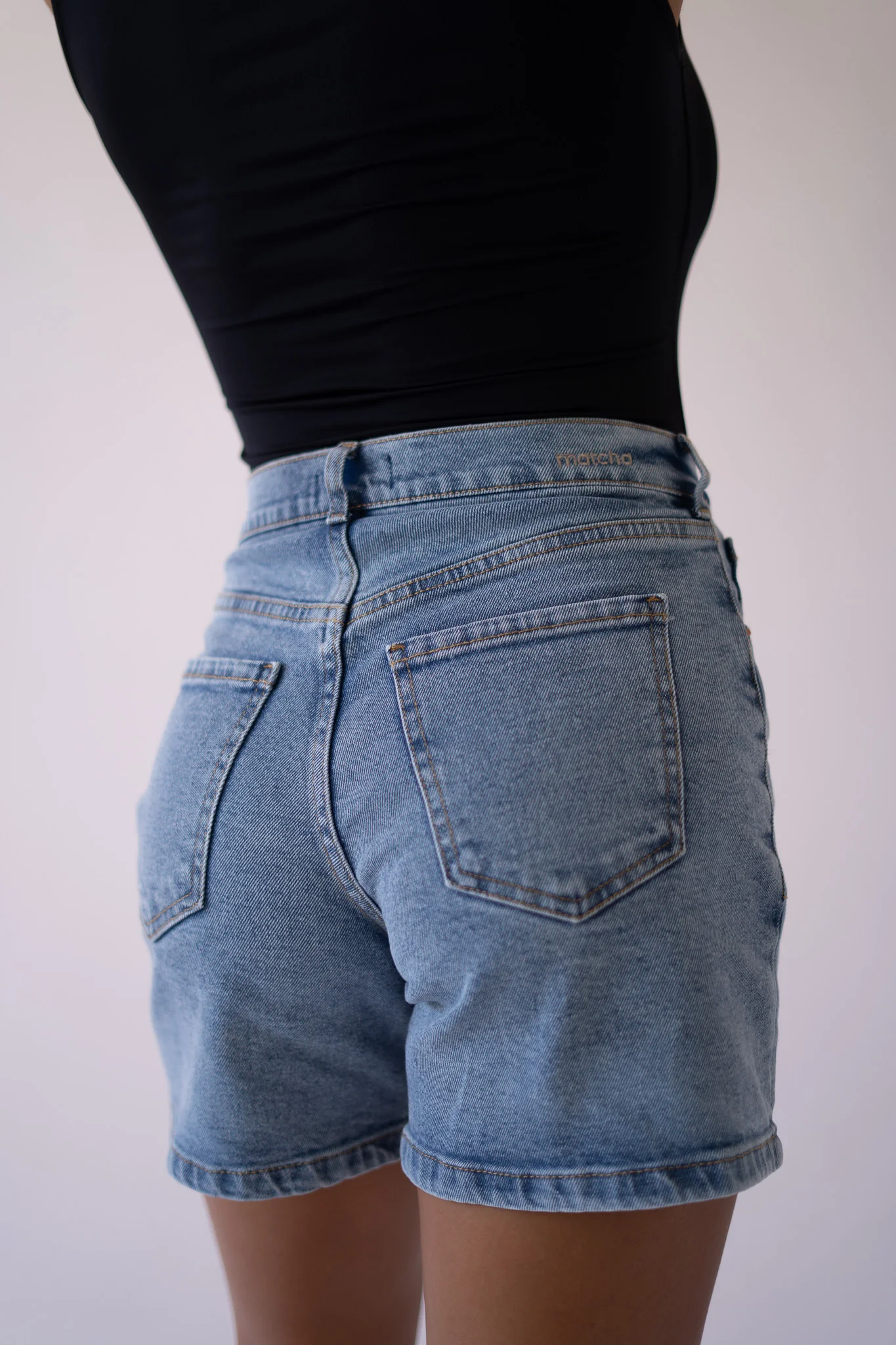 RELAXED SHORTS - LIGHT BLUE - Image 5