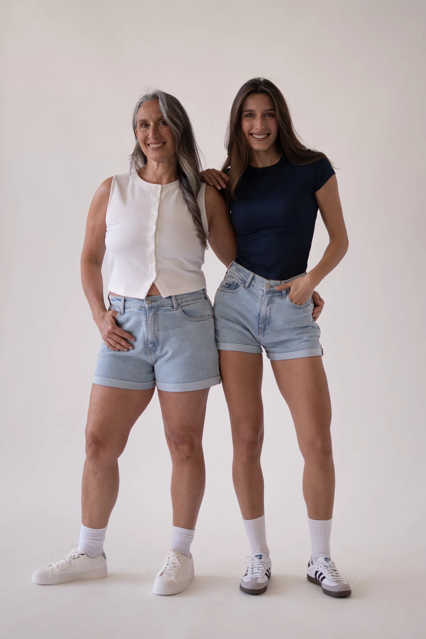 SHORTS ROLL UP - LIGHT BLUE - Image 3