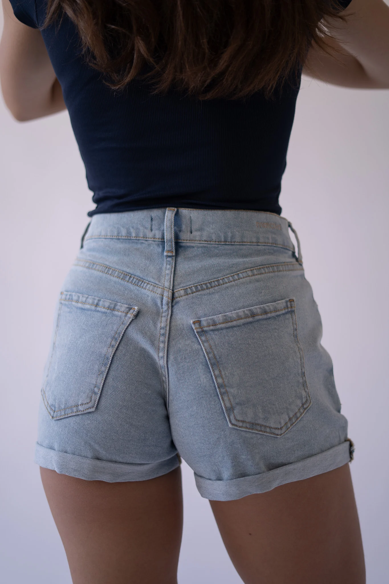 SHORTS ROLL UP - LIGHT BLUE - Image 6