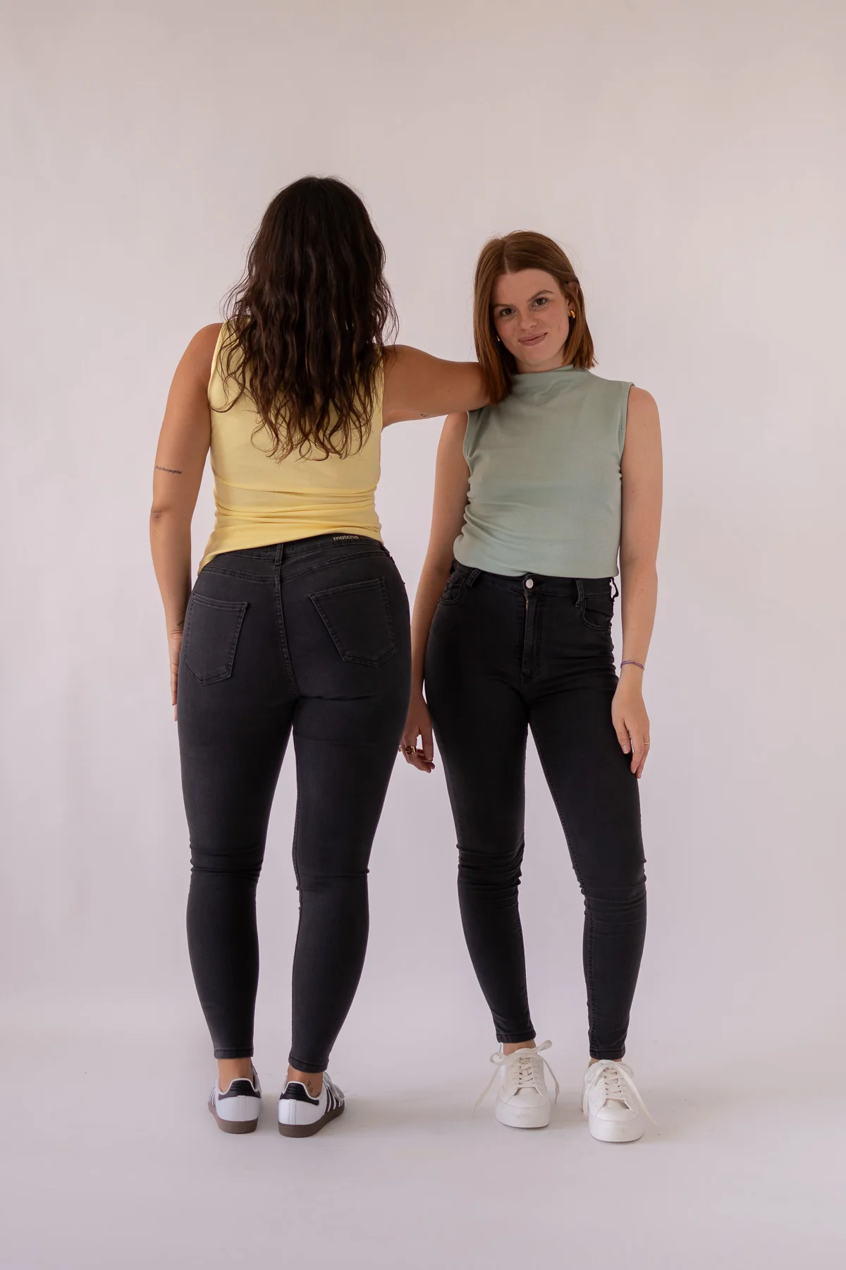 SKINNY HIGH RISE - GREY - Image 7