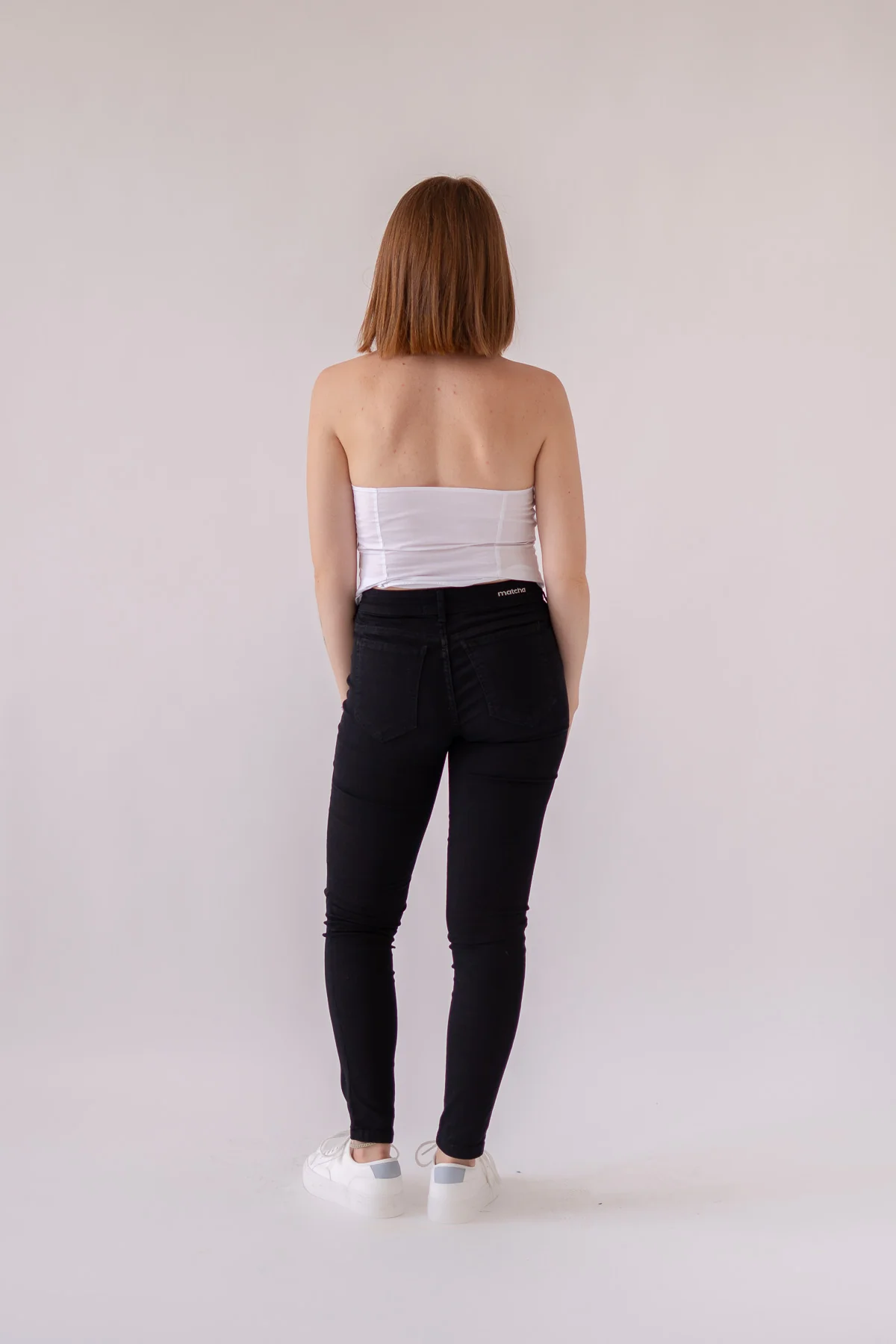 SKINNY MID RISE - BLACK - Image 3