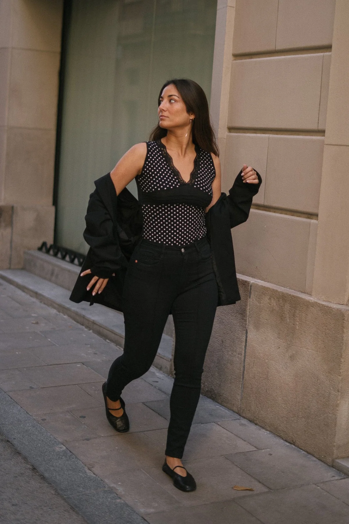 SKINNY NERVIO HIGH RISE - BLACK - Image 3