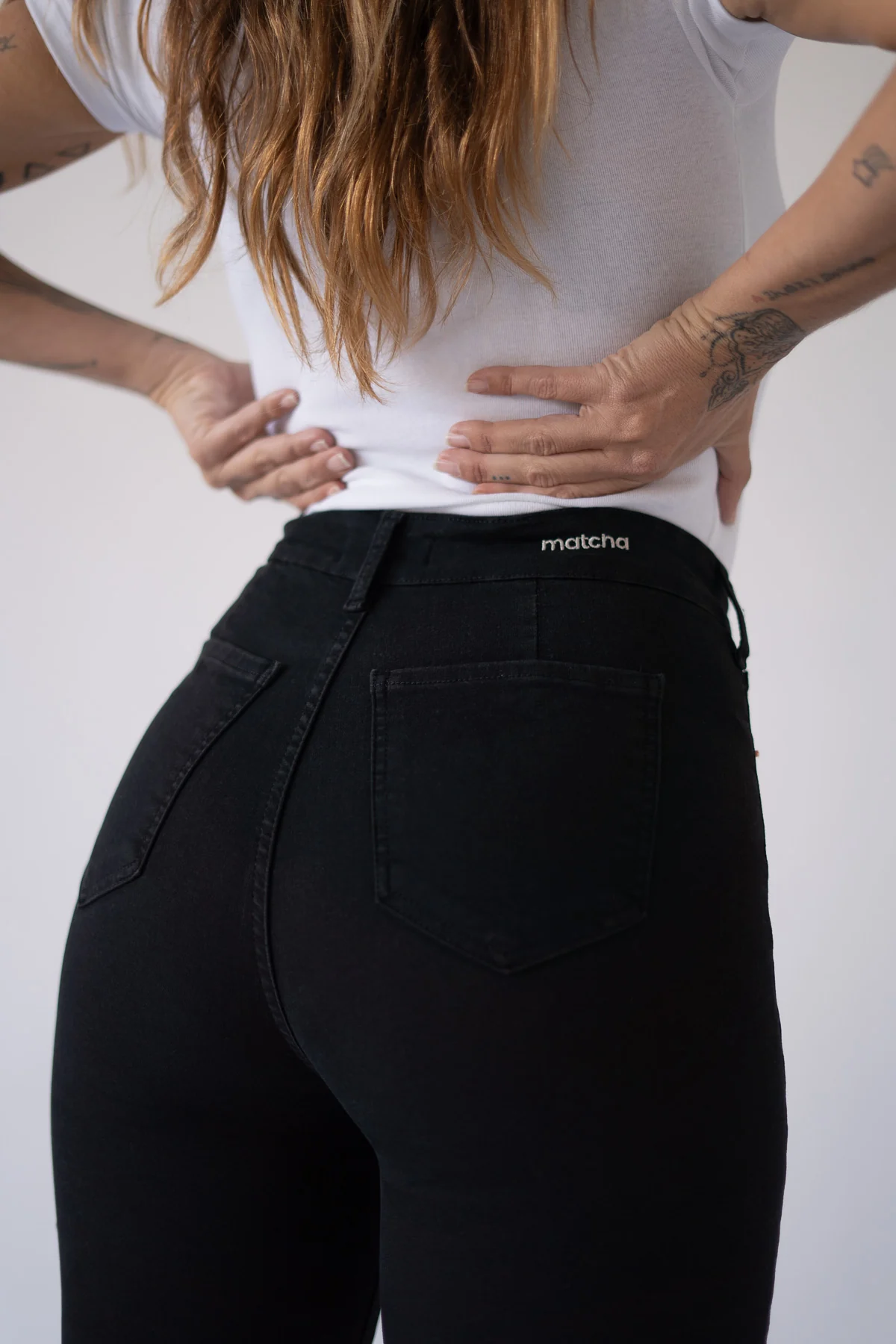 SKINNY NERVIO HIGH RISE - BLACK - Image 7