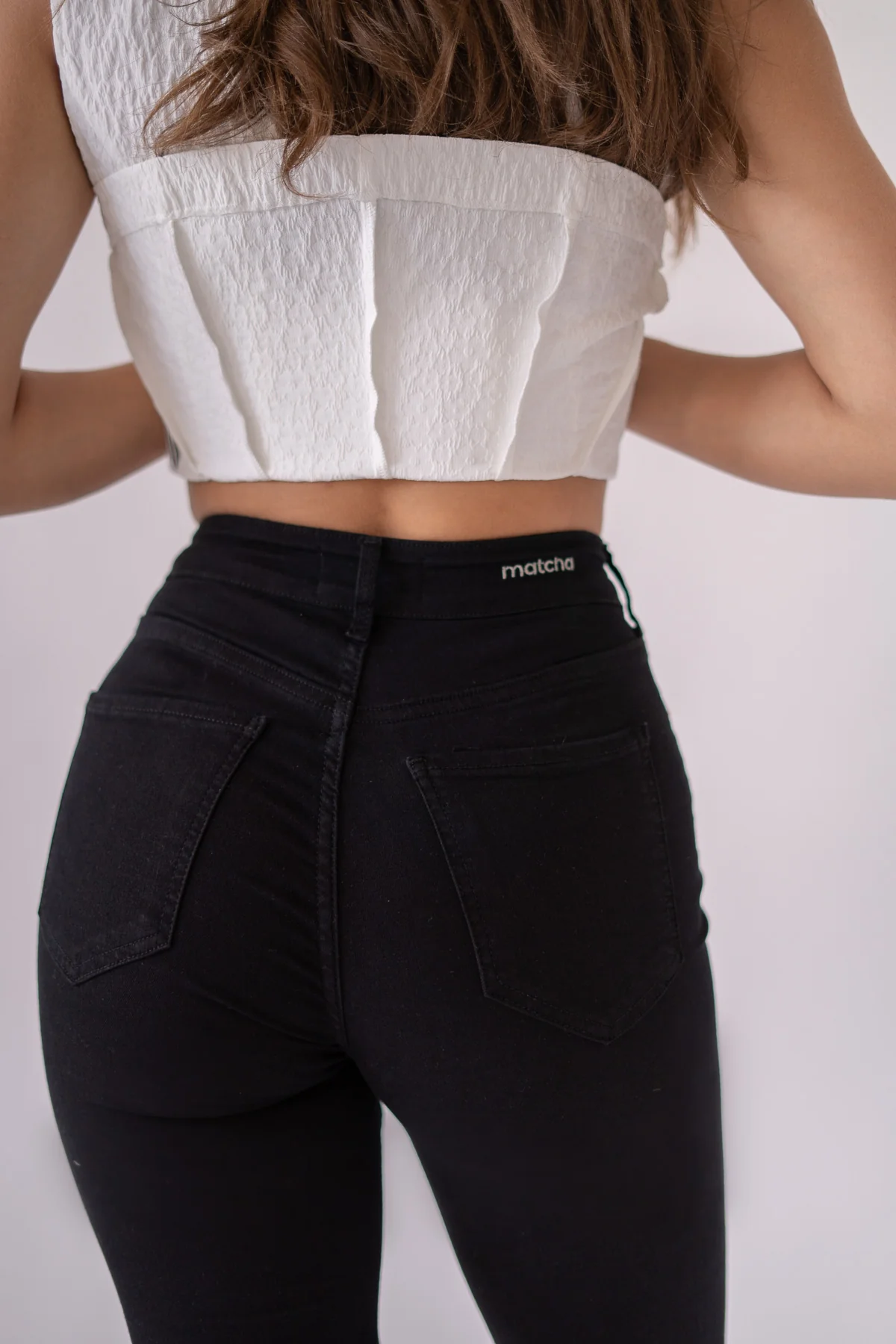 SKINNY TALL HIGH RISE - BLACK - Image 6