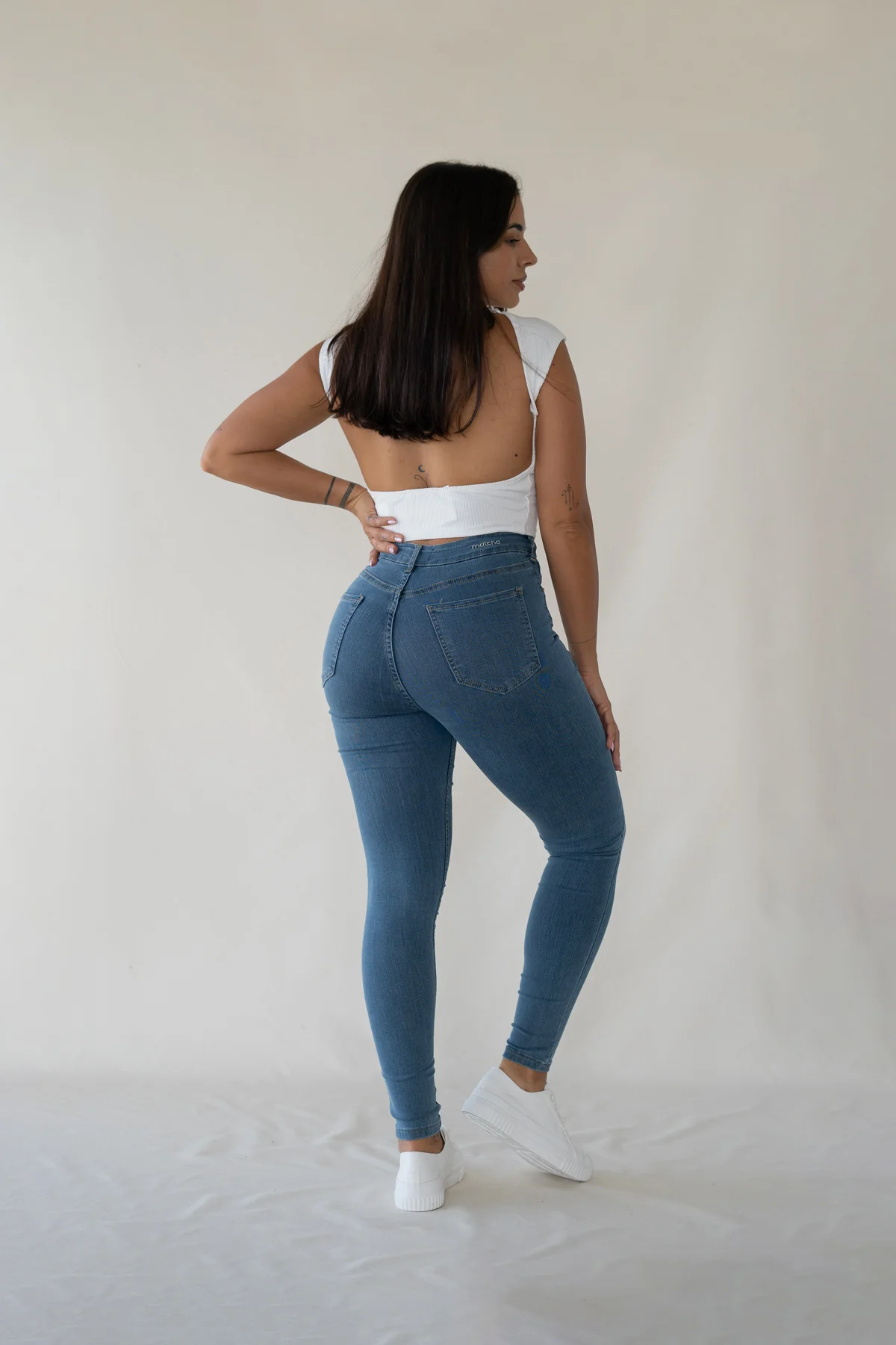 SKINNY HIGH RISE - LIGHT BLUE - Image 7