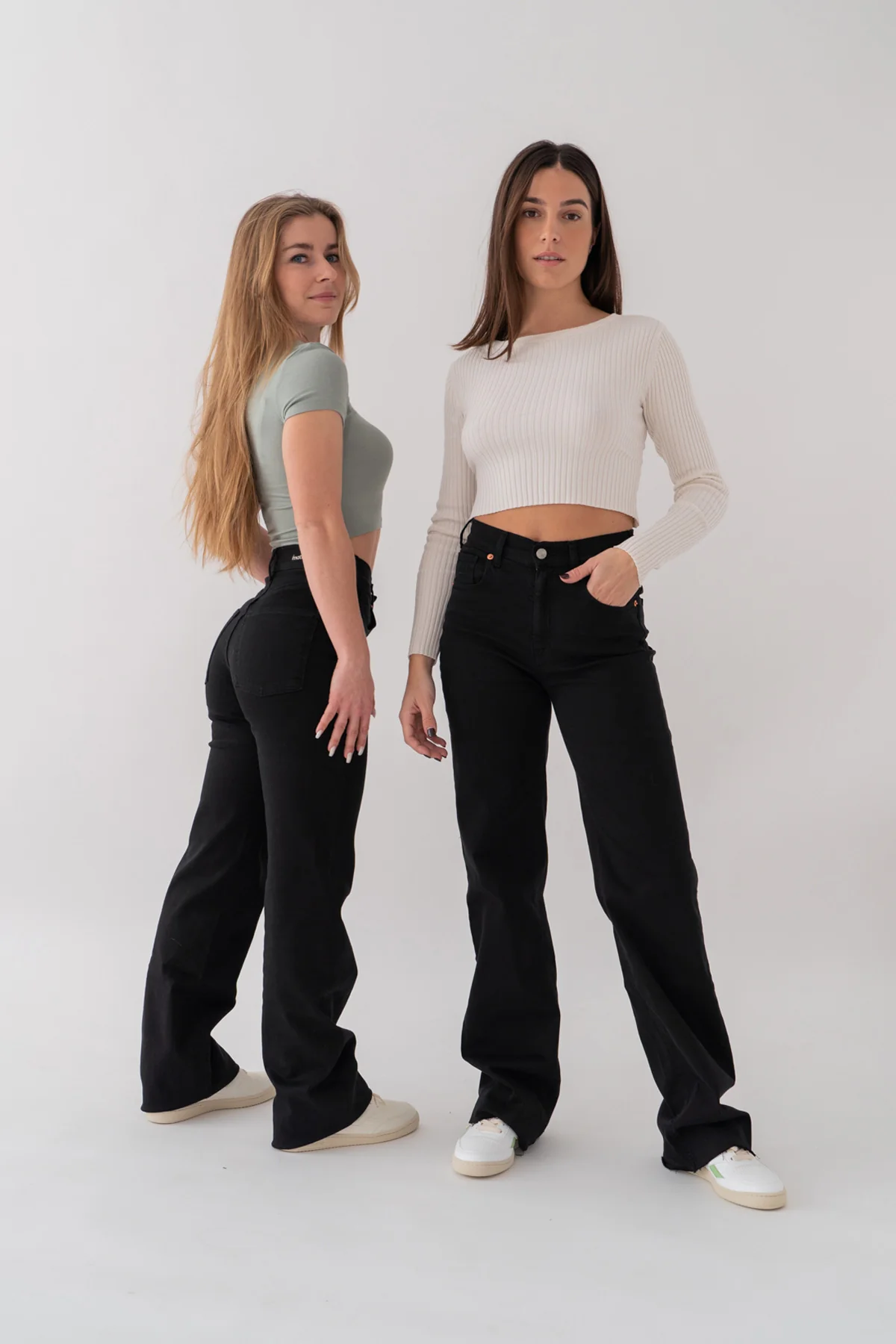 WIDELEG HIGH RISE - BLACK - Image 4