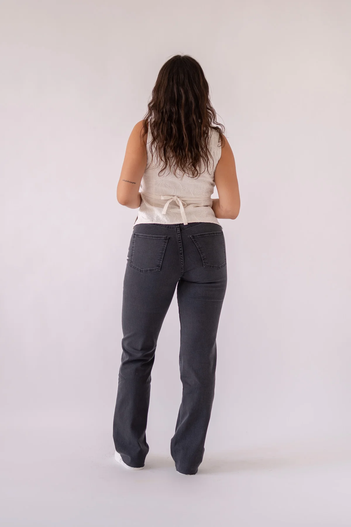 WIDELEG HIGH RISE - GREY - Image 3